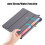 Θήκη Slim Fit για συμβατότητα με Samsung Galaxy Tab S7FE / Tab S7Plus / Tab S8+ - Γκρι 3