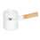 Ceramic Milk Pan Mini Coffee Pot Enamel Saucepan (300ML, White) 7
