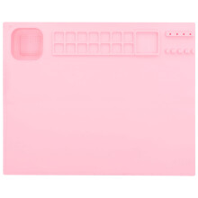 icolorfuled Silicone Craft Mat Set for Painting and Art Storage