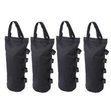 4Pcs Heavy Duty Sandbag Weights for Pop Up Canopy Tent, Portable Stability Feet Bags Compatible with Canopy Tent (Without Sand)