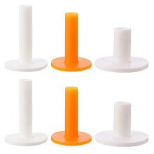 12 pcs Rubber Golfs Tees Practice Mats Golfs Ball Racks for Indoor and Outdoor