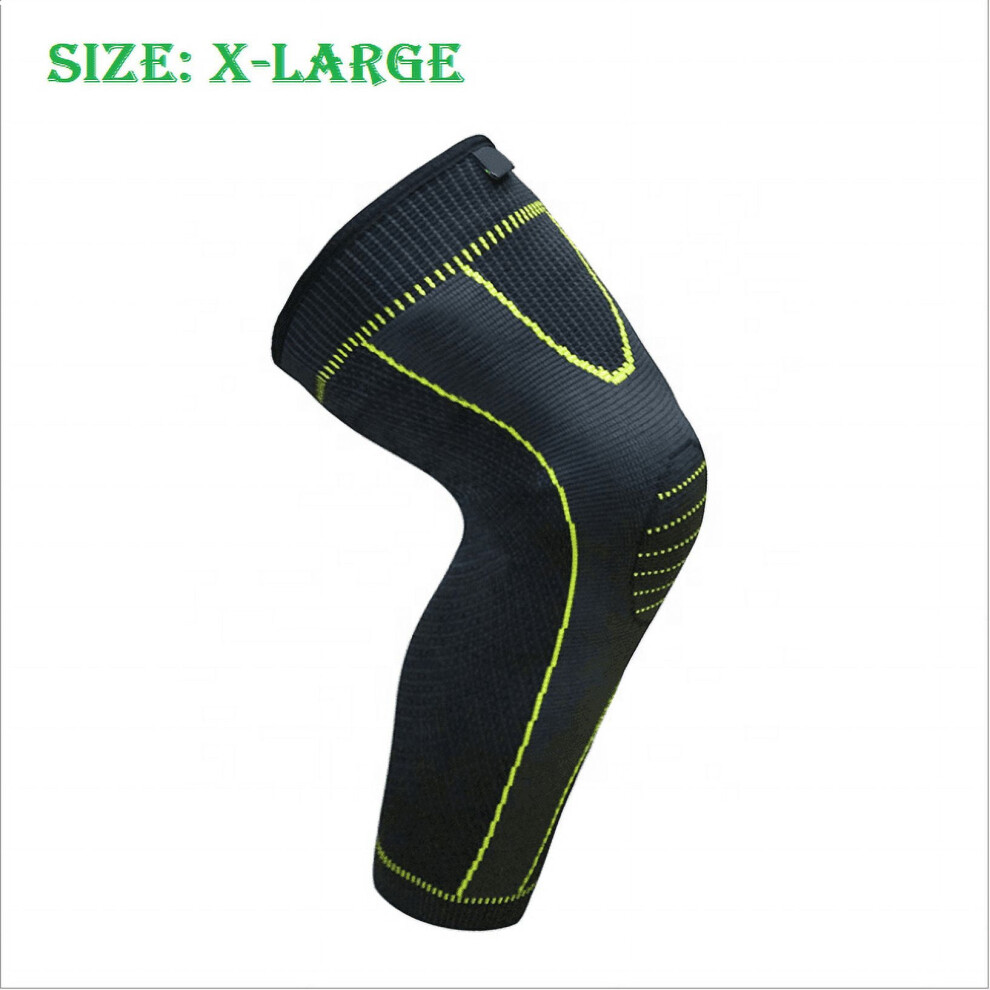 1 Knee Brace Compression Sleeve Support Sport Joint Injury Pain Relief Arthritis