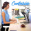 Pyle PLPTS38 Portable Adjustable Dual Device DJ Laptop Stand Workstation 2