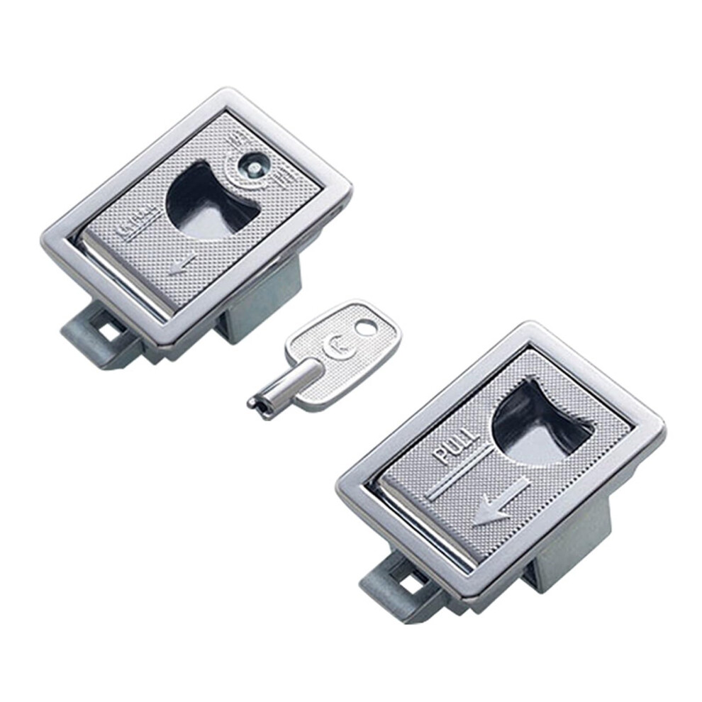 Zinc Alloy Cabinet Door Lock With Keys, Corrosionresistant Industrial Panel Lock 1Pcs 9113335048737