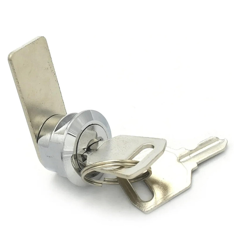 Mini Cabinet Cam Lock For Jewelry Box Zinc Alloy Chrome Finish Keyed Alike 1Pcs 20072 9113335049222