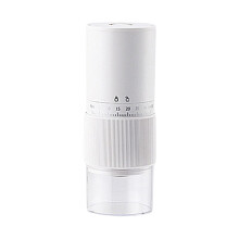Manual Coffee Grinder with Ceramic Burrs, Ergonomic Handle and Adjustable Precision Grind Settings