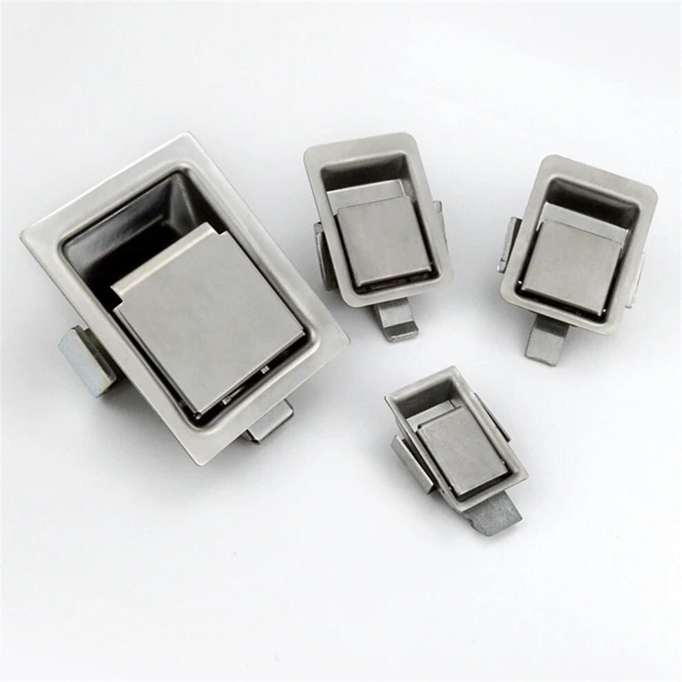 Stainless Steel 304 Panel Lock Hasp For Small Cabinet Door Latch Black Corrosionresistant 9164114658920