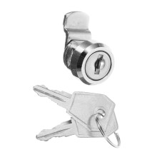 Cam Lock with Key for Cabinets and Mailboxes, Durable Stainless Steel Child Safety Lock