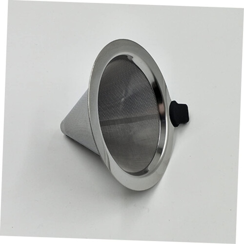 Stainless Steel Coffee Filter Reusable Single Cup Dripper for Cold Brew and Pour Over 1