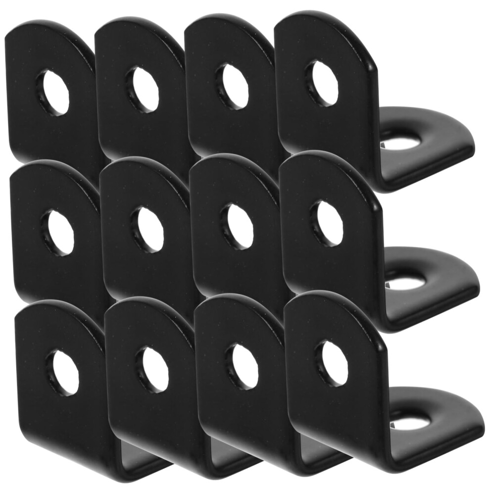 Stainless Steel Corner Brackets Heavy Duty For Furniture Shelves Cabinet Frame Rust Resistant 50Pcs 9164114659477