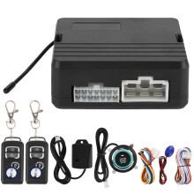Smart Key Remote Control Your Car Shock Sensor Alarm Auto Lock Unlock PKE Engine Start Button Keyless Go System Touch Password Entry Central Door