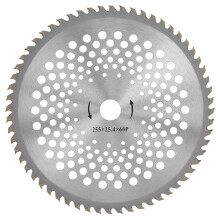 Duurzaam snijblad voor tuintrimmers: 10 inch (25 cm) hogesnelheidsstaal bosmaaierzaag met hardmetalen punt en precisietanden, breed toepasbaar in de