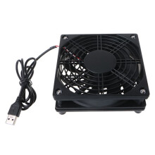 Router TV Box PC Fan Stand Protective Net Wireless Cooling Silent for DC 5V USB