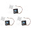3X, 60mm X60mm X15mm, 3 ακίδες, ανεμιστήρας ψύξης με μεταλλικά προστατευτικά δακτύλων 1