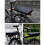 Coussin de siège arrière pour VTT, accessoire d'équipement de cyclisme (noir) 4