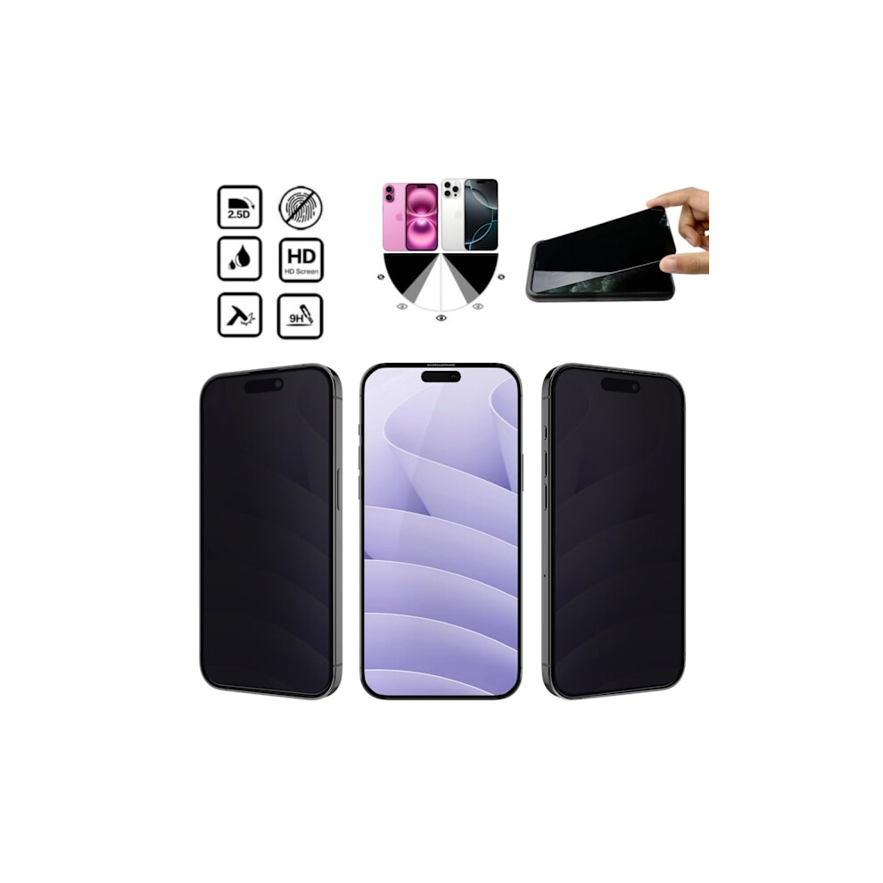 Compatible With Iphone 16 Pro/Promax/Plus/Case Screen Protector Privacy - Transparent Compatible With Iphone 16 9395123776200