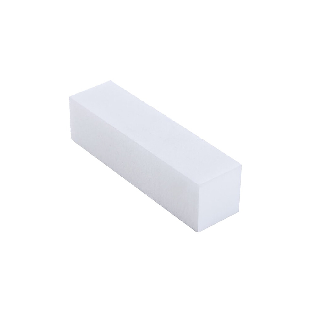 White Pcs Buffer File / Nail File For Polishing And Filing