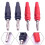 Mosiee4PCS Κεφαλή φαναριού 4mm Βύσμα μπανάνας αντιολισθητικό κάλυμμα μαλακής κόλλας 5