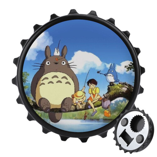 Μαγνητικό ανοιχτήρι μπουκαλιών My Neighbor Totoro με μαγνήτες ψυγείου - αυτοκόλλητο -