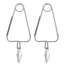Pinzas para caracoles de acero inoxidable Eease - Mini juego de pinzas para mariscos para el hogar y el hotel.