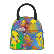 Sac à lunch Tweetybird, boîte à lunch isotherme portable avec poche avant pour hommes, femmes et adolescents