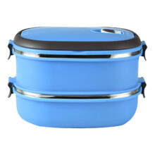 Accessoires de cuisine Tahtuvzn, Boîte à lunch rectangulaire isotherme pour étudiants, Boîte à lunch portable, Cadeaux en liquidation pour maman