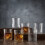 Set da whisky Gatsby Art Deco composto da 7 pezzi: decanter e bicchieri. 7