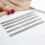 Ζεύγη από ανοξείδωτο ατσάλι, επαναχρησιμοποιήσιμα, ελαφριά μεταλλικά chopsticks G0Q5 2