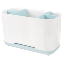 Porte-brosse à dents électrique pour lavabo, organisateur de comptoir en plastique pour coiffeuse