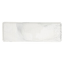 Plateau de rangement pour articles de salle de bain Ă motif marbre, plateau Ă bijoux