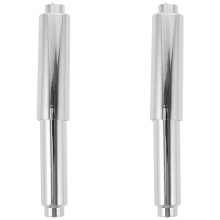 Eease2Pcs badrumspappershållare, silver