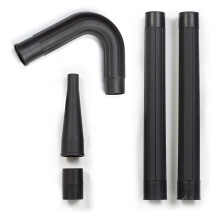 TiaGOC Vacuum Gutter Cleaning Kit WS25051A 2-1/2-Inch Wet/Dry Shop Vacuum Accessories Designed For Gutter Cleaning, Black