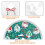 Saia para árvore de Natal com boneco de neve, 76 cm (30 polegadas), tapete para árvore de Natal de inverno, saia para árvore de Natal para 5