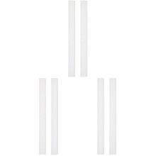 Lot de 6 bandes de caoutchouc de rechange pour raclette Ă vitre