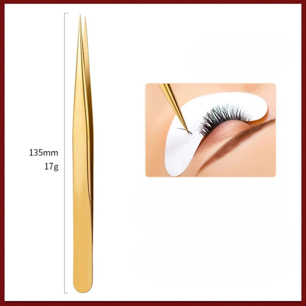 DEKAXID False Eyelashes Tweezers False Eyelash Extensions Personal Curved Strip Eyelashes Brow Clamps Makeup Tools Tweezer Makeup Tools