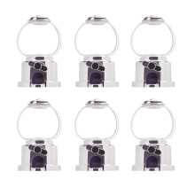 Eease 6pcs Mini Candy Dispenser Gumball Machine Kids Favors