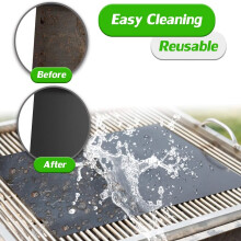 DEKAXID Large Oven Liners,5 PACK Heavy Duty Teflon Oven Liners BBQ Grill Mats for Bottom of Oven for Gas Electric and Fan Assisted Oven