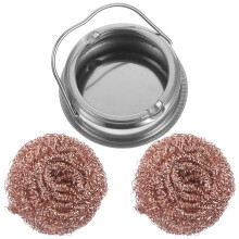 1 Set Wire Ball for Cleaning Soldering Tip Clean Ball Solder Tip Cleaner Soldering Solder Tip Clean Wire Ball