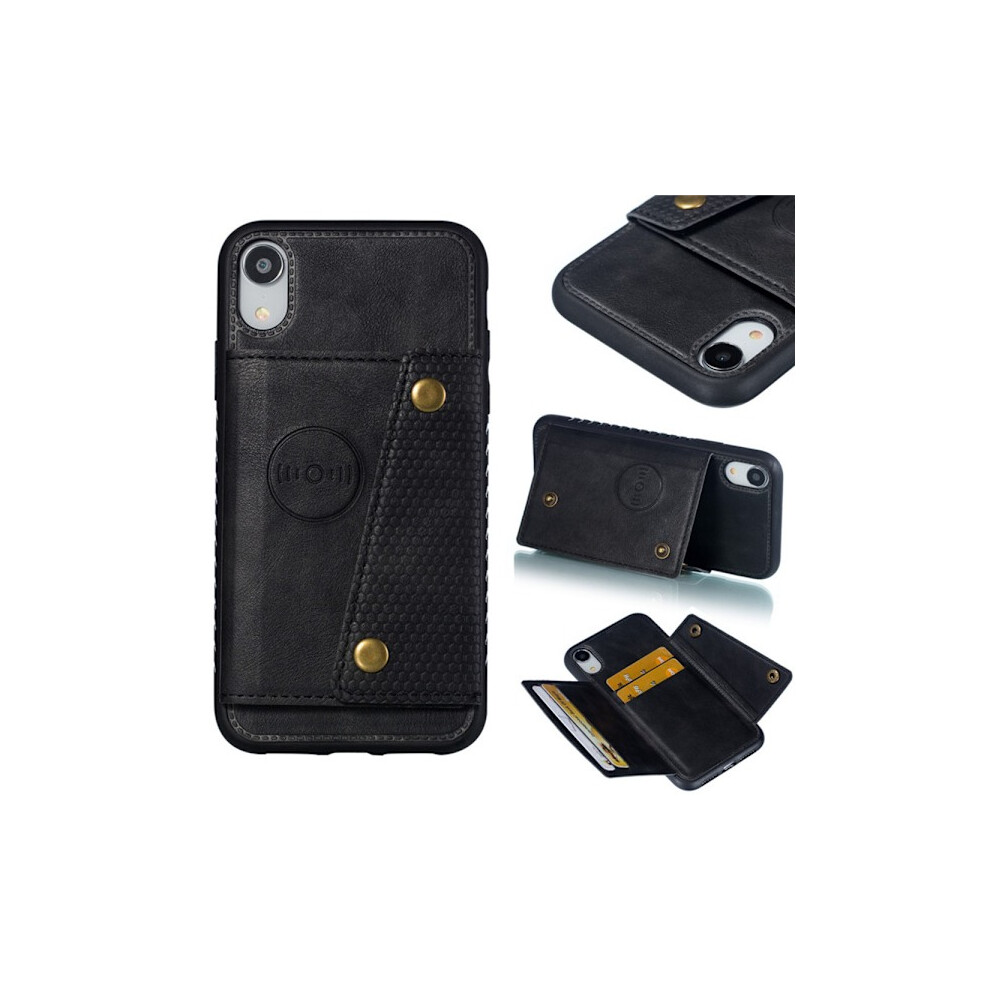 Case With Card Slot - Compatible With Iphone Xr Black 9071309720150