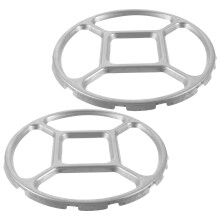 2 Pcs Auxiliary Support for Small Pot Gas Stove Stand Kichen Acessories Work on Cooker Burner Covers