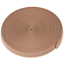Zonhebin Khaki Elastic Sewing Band for Clothing DIY - 1 Roll