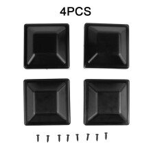 GDHOME 4x4 inch Plastic Fence Post Cap Post Cap To Protect Outdoor Wooden Fence