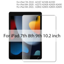 3er-Pack HD-Displayschutzfolie aus gehärtetem Glas, kompatibel mit iPad 2025A16, iPad Air 11 Zoll 2025 (M3), 7.-9. Generation – Kratzfest