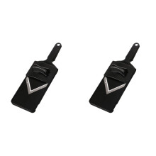 Lot de 2 cuillères à guitare en acier inoxydable, cuillères à café, cuillères à mélanger, cuillères à glaçons plaquées titane pour bar à