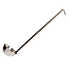 Mestolo Soro Essentials da 85 ml in acciaio inox con manico a gancio - Compatibile con zuppe, chili e stufati - I migliori accessori da cucina