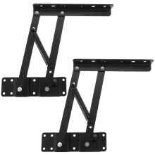 1 paire de charnières à ressort pour cadre de levage de table basse pliante, support de levage pour meubles