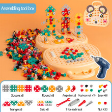 Kinderhandbuch zum Zerlegen, Werkzeugkasten, Muttern, DIY, dreidimensionale Platte, Schraube, Schraube, zusammengebautes Bausteinspielzeug,