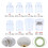 Buse en verre transparente TIG Visualize pour consommables WP9/17/18/20/26 8