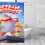 Κουρτίνα ντους Captain Underpants, αστεία αδιάβροχη κουρτίνα μπάνιου με στάμπα και δωρεάν 8