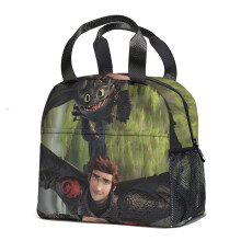 Sac à lunch Dragons - Boîte à bento isotherme réutilisable, étanche et facile à nettoyer, pour le bureau, les activités de plein air et la